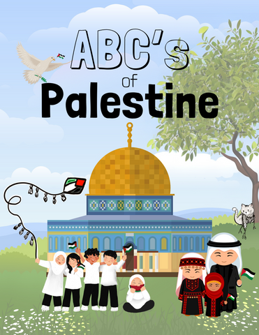ABC'S of Palestine for Activitists Big and Small - Coloring Book