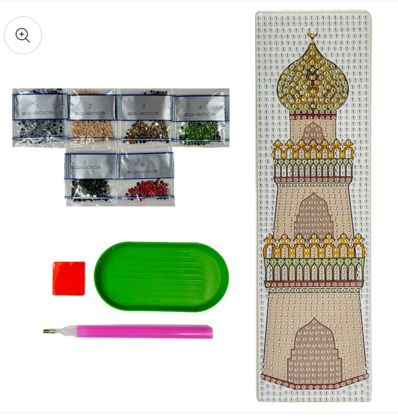 Minaret Acrylic Bookmark - Diamond Art Kit