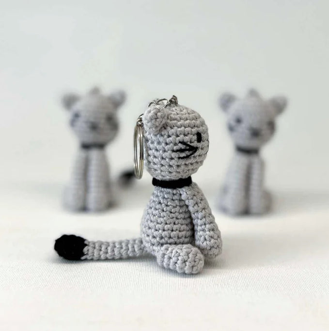 Keychain - Cat | Handmade Amigurumi Gift