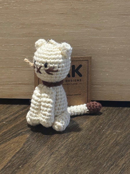 Keychain - Cat | Handmade Amigurumi Gift