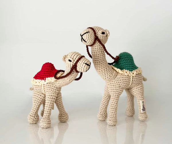 Organic Animal Plush Knit Toys