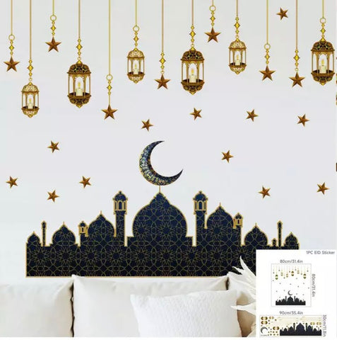 Ramadan Masjid Nights Clings/Sticker Decals