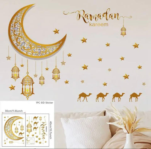 Ramadan Desert Nights Clings/Sticker Decals