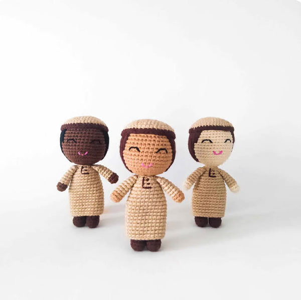 Muslim Boy Organic Doll Collection (SMALL)