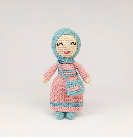 Organic Muslim Hijabi Doll Collection (SMALL)