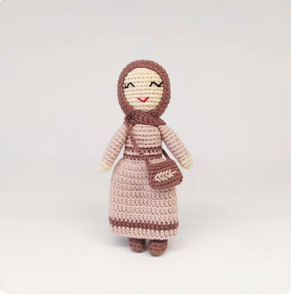 Organic Muslim Hijabi Doll Collection (SMALL)