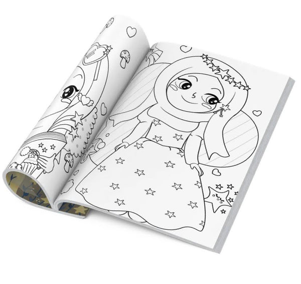 Twinkle Hijab Coloring Book