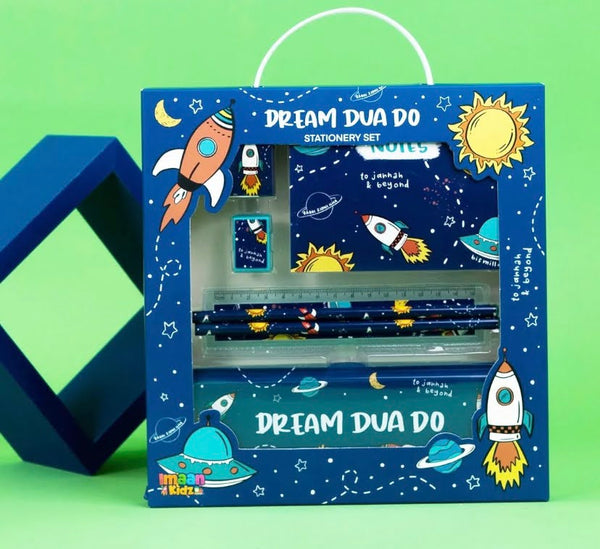 Dream Dua Do Stationery Set -  Rocket theme