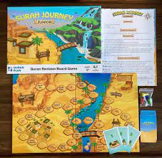 Surah Journey Junior Islamic Board Game | Quran Revision Game