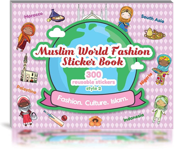 Muslim World Fashion Sticker Book (300 stickers)